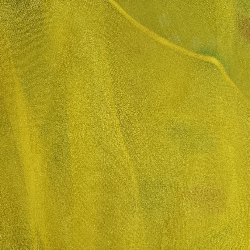 Ralph lauren black label silk linen chiffon 1950s Style Dress S  M garden party - Picture 8 of 11